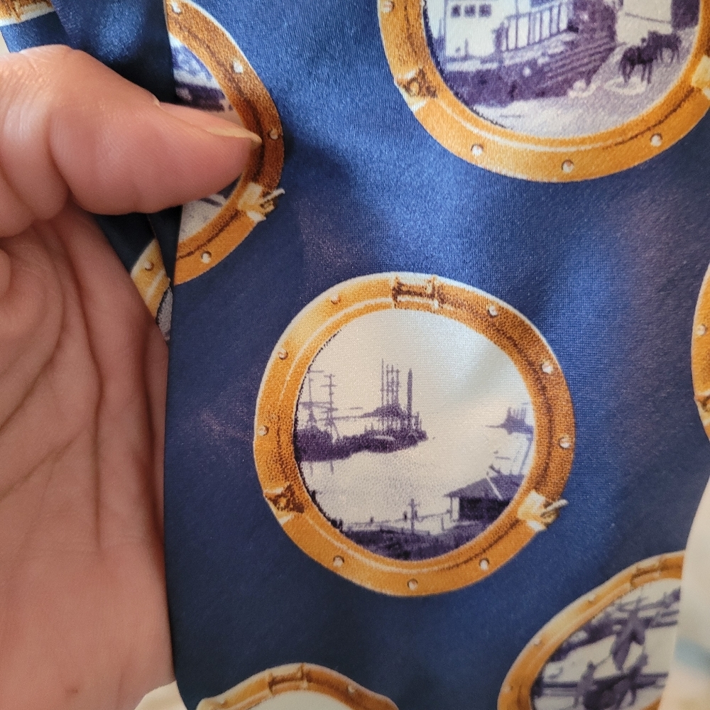 Tie....blue - Picture 5 of 7
